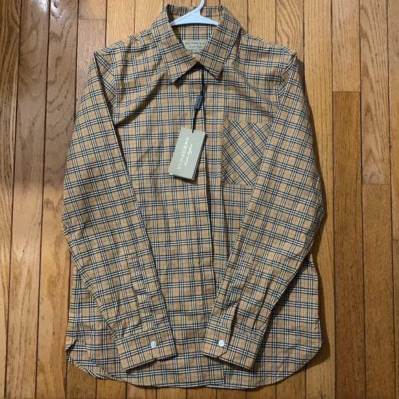 Burberry Button Down Collar Shirt - Picture 3 of 12